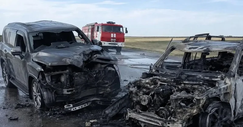 Пять человек погибли в аварии с участием трёх машин в Акмолинской области