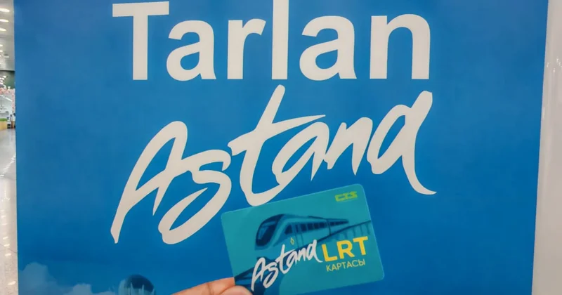 Astana LRT енді Tarlan Astana жол жүру карталары не болатынын CTS түсіндірді
