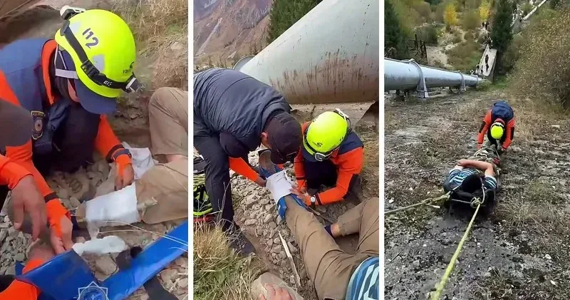 Алматы тауларында Қытайдан келген турист жарақат алды