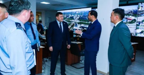 Цифровой контроль и Smart City: полиция Астаны ознакомилась с работой iKOMEK109