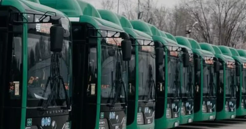 Алматыда 1400 ден астам автобус экологиялық талапқа сай емес