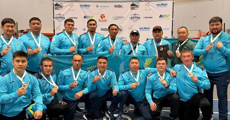 ​Атыраулық параволейболшылар Қазақстан құрамасының әлем кубогында қола жүлде алуына үлес қосты