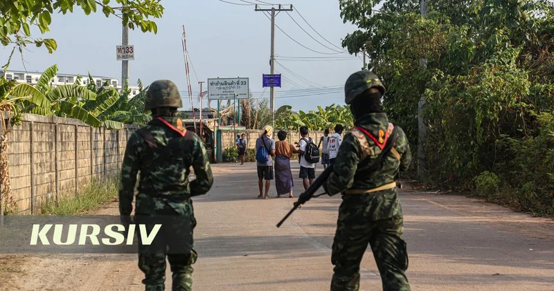 Myanmar military raids notorious cybercrime center on the border with Thailand