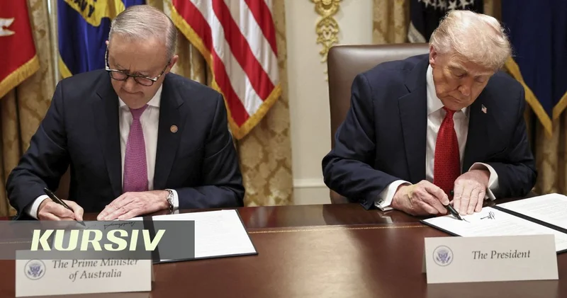 U.S. and Australia sign $8.5 billion critical minerals agreement