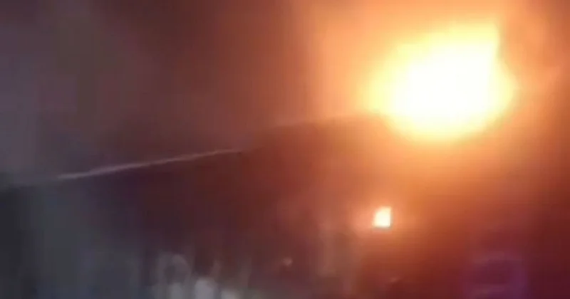 Детская шалость могла стать причиной пожара в жилом доме и гараже в СКО (видео)