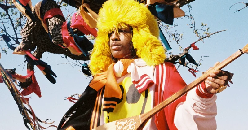 Енді ол жырау A$AP Rocky домбырамен байқалды