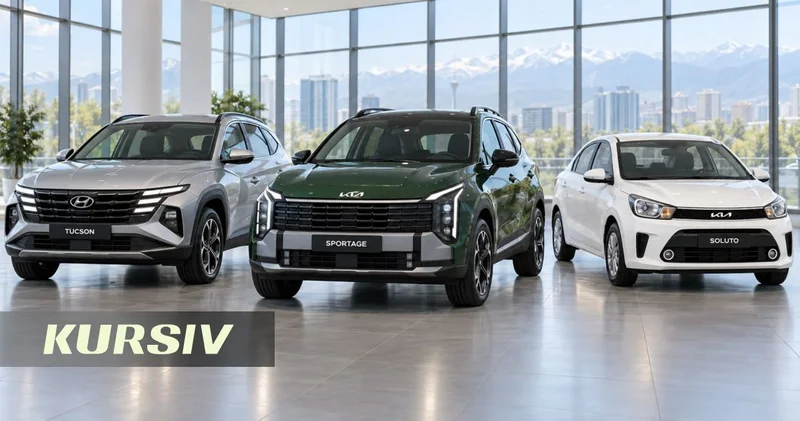 Kia Sportage в РК подвинул Hyundai Tucson, а Soluto ворвалась в топ 5