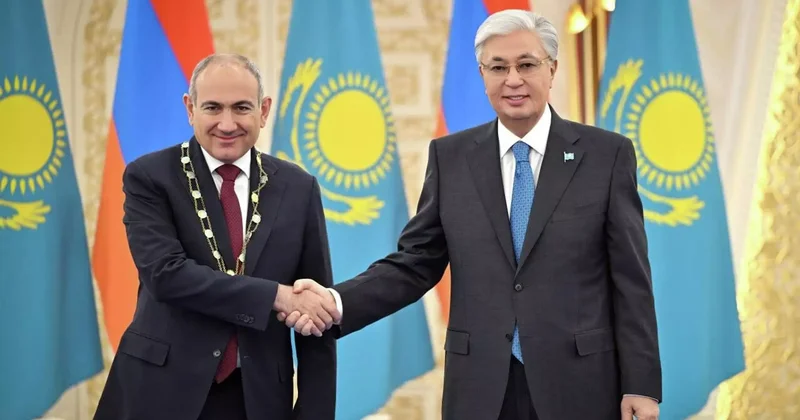 Тоқаев Армения премьерін Алтын Қыран орденімен марапаттады