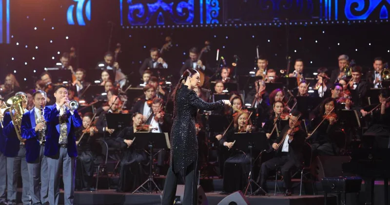 Казахская государственная академическая филармония имени Жамбыла отметила 90 летие