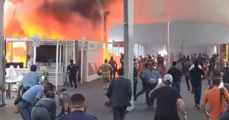 Пожар вспыхнул на климатическом саммите ООН в Бразилии (видео)