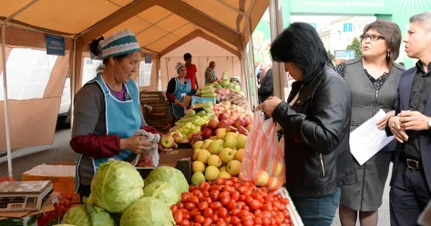 Продовольственная ярмарка пройдет в Алматы