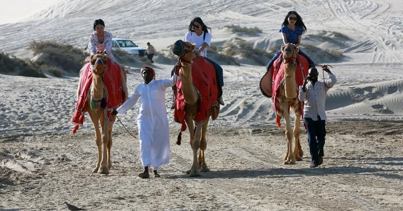 Снег в пустыне: Саудовскую Аравию накрыла зимняя аномалия
