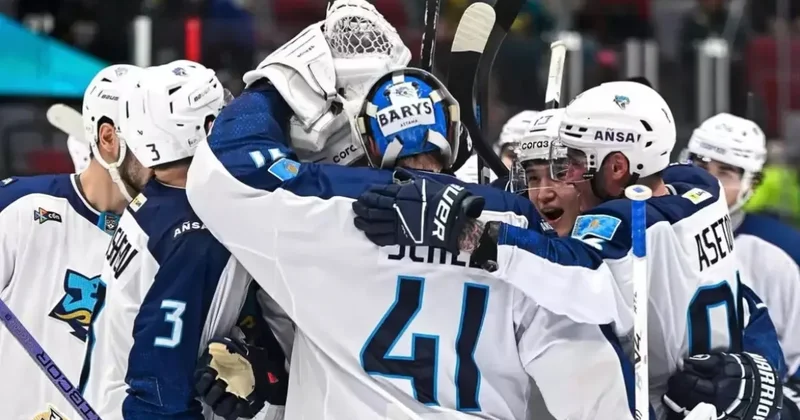 Астанинский Барыс оформил разгром в КХЛ