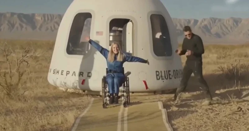 Алғаш рет арбада отырған адам ғарышқа ұшты