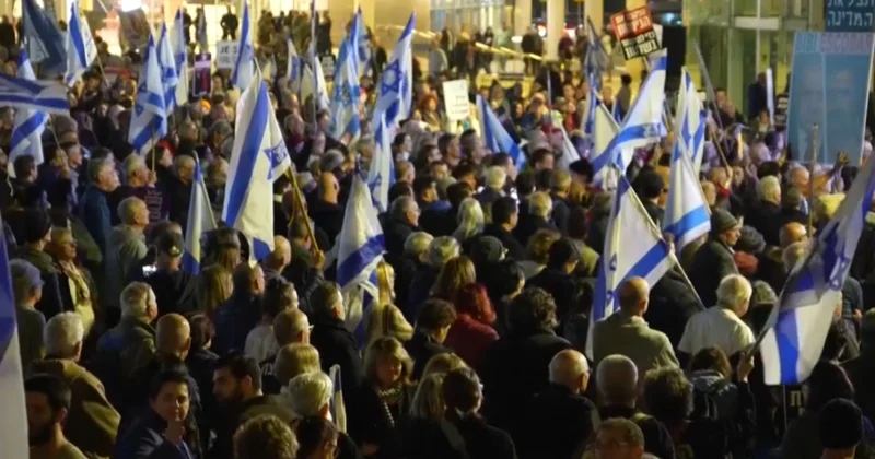 Израильде үкіметке қарсы наразылық шеруі өтті