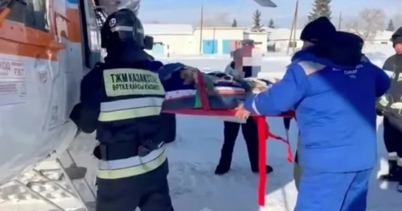 Қазавиақұтқару тікұшағы жүкті әйелді шұғыл түрде Өскеменге жеткізді