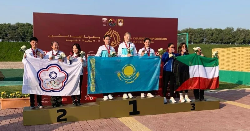 Әлем және Азия рекорды: Қазақстан стенд атудан Азия чемпионатында көш бастады