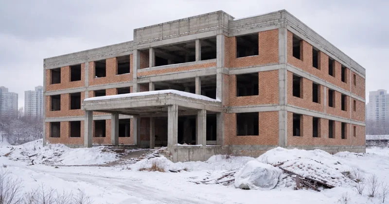 В престижном районе Астаны пустует заброшенный земельный участок