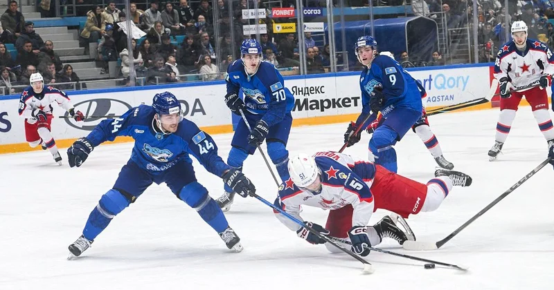 ЦСКА взял реванш у Барыса и одержал победу в домашнем матче КХЛ