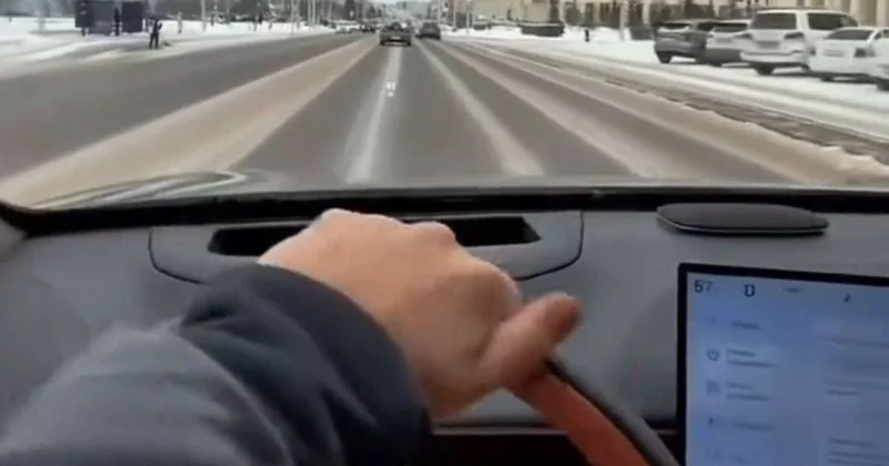 Студент ЕНУ показал, как добирается до вуза, и привлек внимание полиции в Астане (видео)