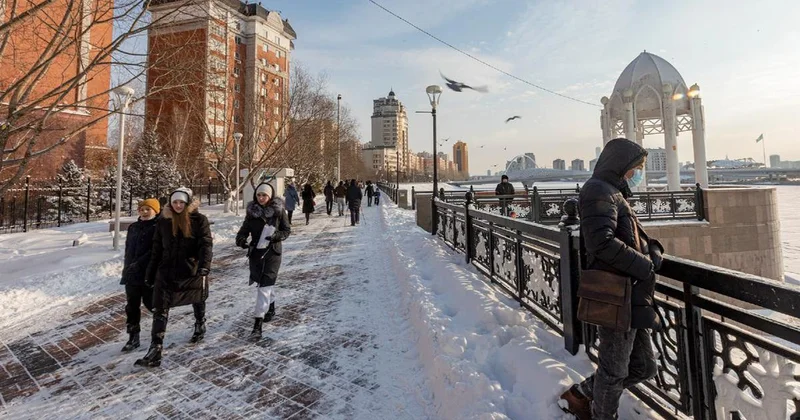 Плюсовую температуру обещают в двух мегаполисах Казахстана в четверг