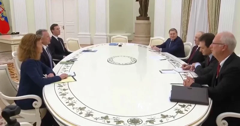 В. Путин С. Уиткоффпен кездеседі