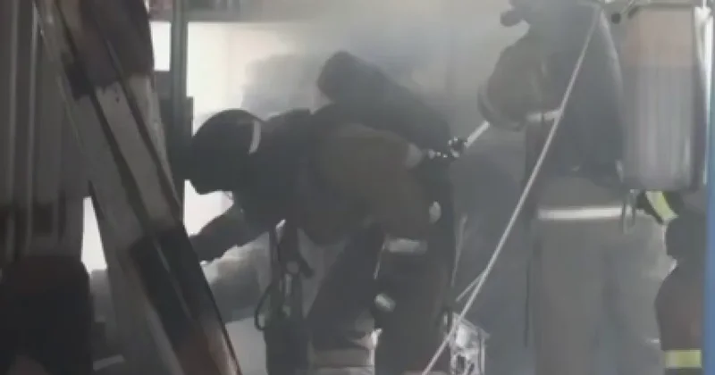 Магазин автосервиса горел в Кызылорде