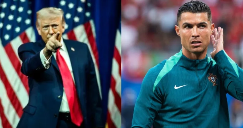 Дональд Трамп Криштиану Роналдуға үн қатты