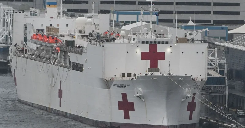 Трамп направил в Гренландию госпитальный корабль