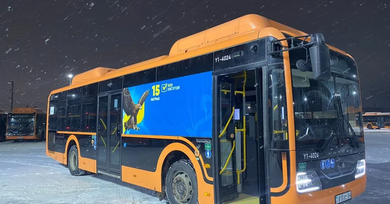 730 автобусов рассказывают о проекте новой Конституции РК