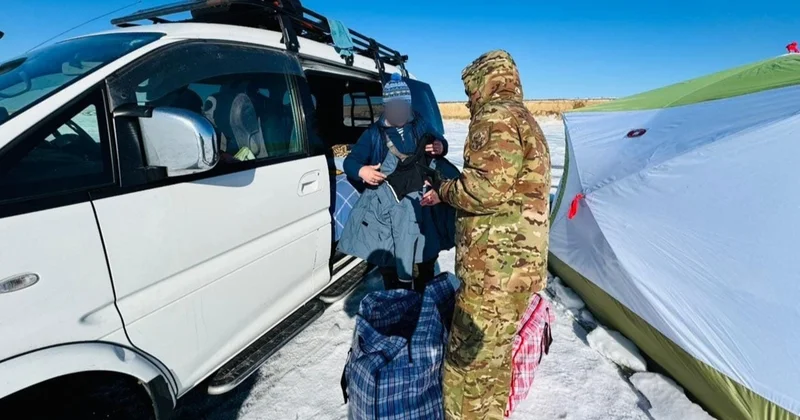 ШҚО да мұз үстінде қауіпсіздік ережелерін сақтамаған 70 тен астам адам жауапқа тартылды