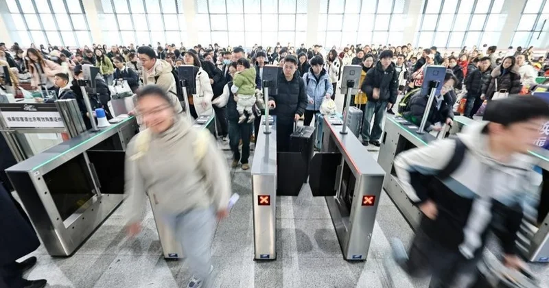 Қытайда 2026 жылғы күнделікті жолаушы тасымалы рекордтық көрсеткішке жетті