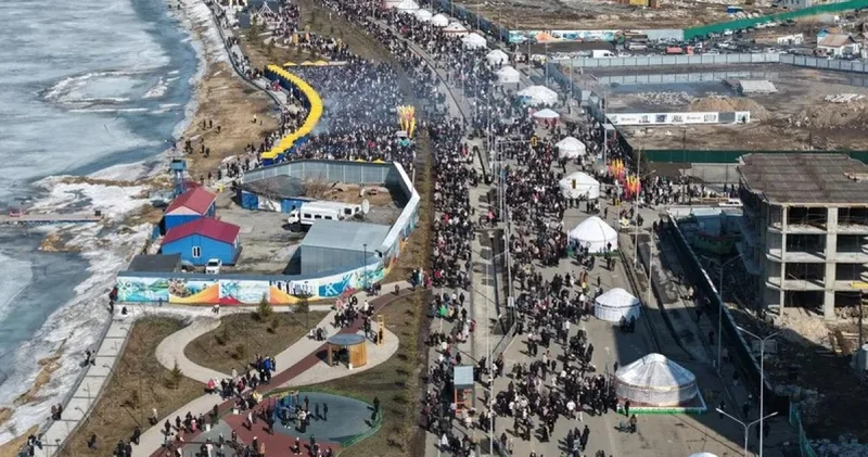 Екі мың адам Қара жорға биледі: Көкшетауда Наурыз ерекше сән салтанатпен өтті