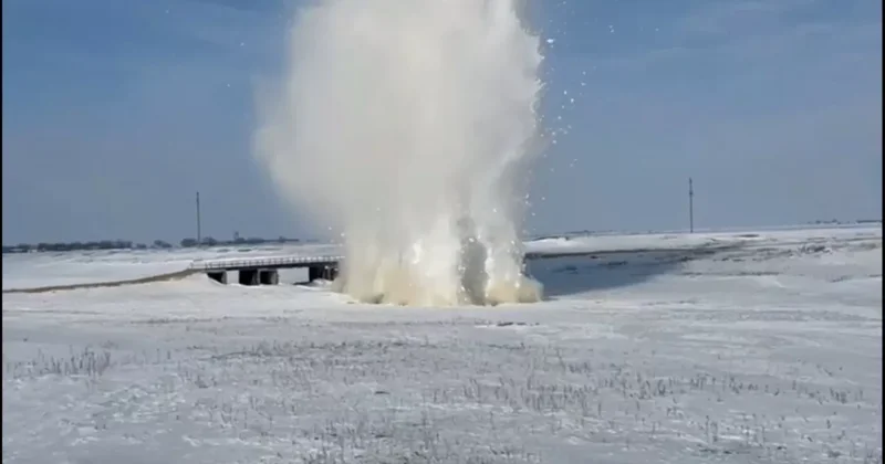 Құтқарушылар көктемгі мұздың қаупі жайлы ескерту жасады