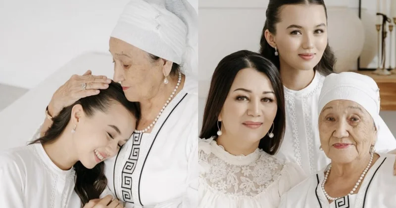 Балаларыңның қызығына тоймай жүре бер! : Димаш Құдайбергеннің қарындасы әжесіне ақ тілегін арнады