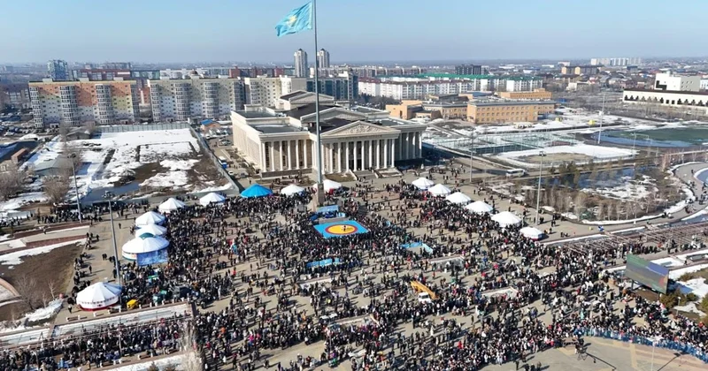 Оралда Наурыз мерекесіне 50 мыңнан астам адам жиналды