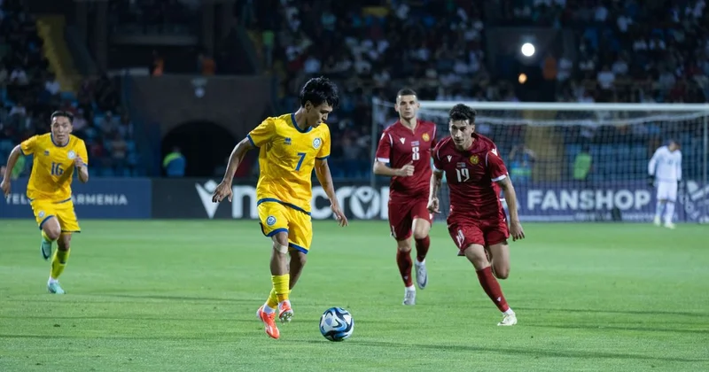 Сборная Казахстана по футболу проведет матч с командой Армении
