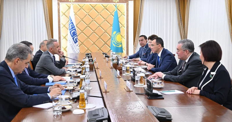 Спикер Сената встретился с председателем ПА ОБСЕ