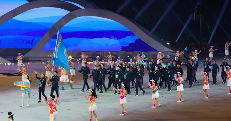 Қытайда жағажайдағы Азия ойындарының ашылу салтанаты өтті