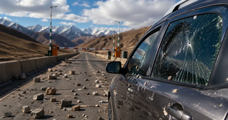 Автомобили кыргызстанцев забрасывают камнями в Казахстане, заявил депутат Жогорку Кенеш