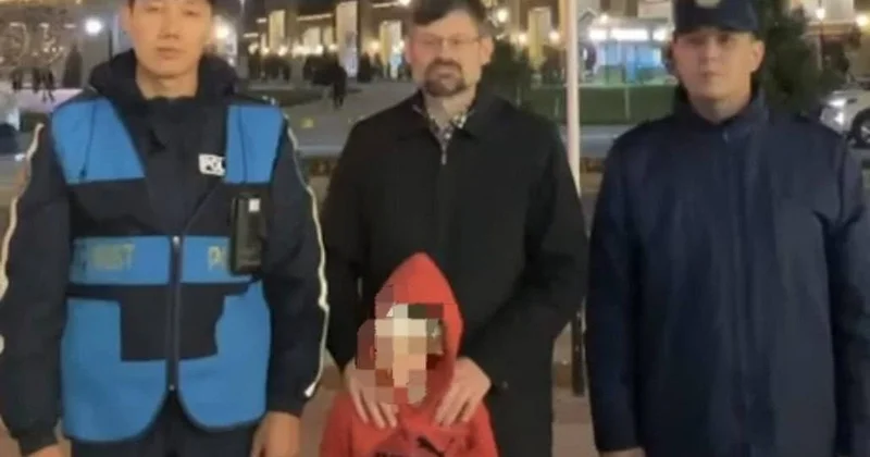Ясауи кесенесі маңындағы оқиға: полицейлер жоғалған турист баланы іздеп тапты