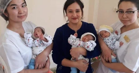 Беби бум в цифрах: почти 2 тысячи двоен и 54 тройни родились за четыре месяца в Казахстане