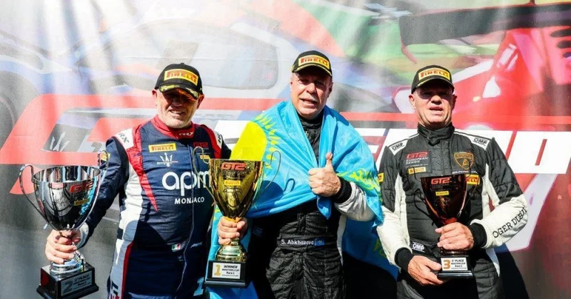 Казахстанская команда завоевала первый подиум и первую победу в GT2 European Series