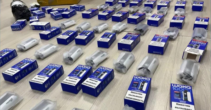 Ақмола облысында 221 млн теңге табыс тапқан вейп саудасының арнасы жойылды