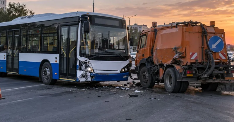 Құлсарыда жолаушылар автобусының қатысуымен болған жол апатынан үш адам зардап шекті