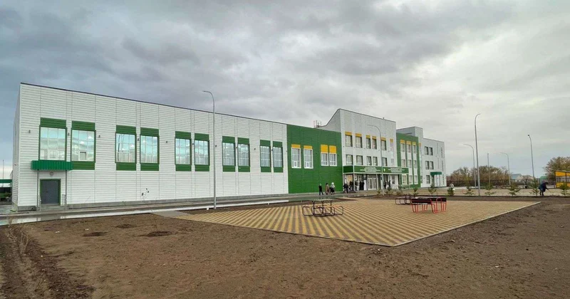 Новую школу на 1 200 мест открыли в ЗКО