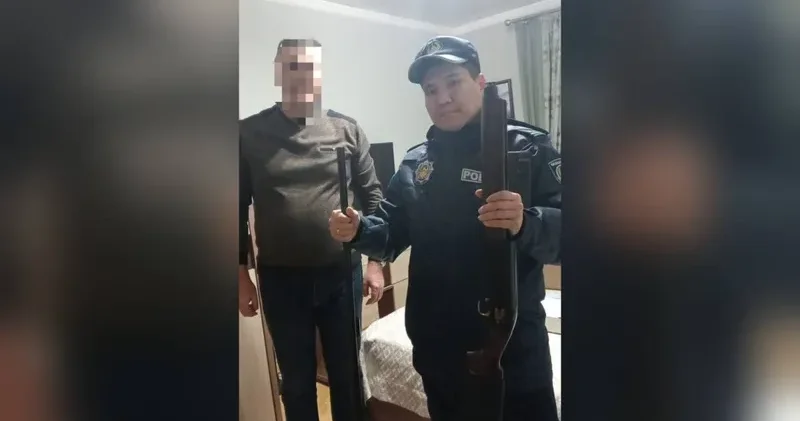 Полиция Астанада қауіпсіздік талаптарын бұзған қару иелерін анықтады