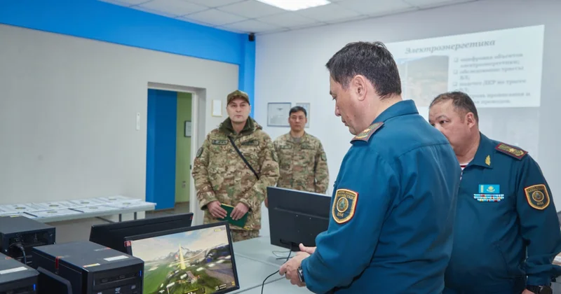 Ұлттық ұланның Бас қолбасшысы Өскемендегі әскери бөлімдерді тексерді