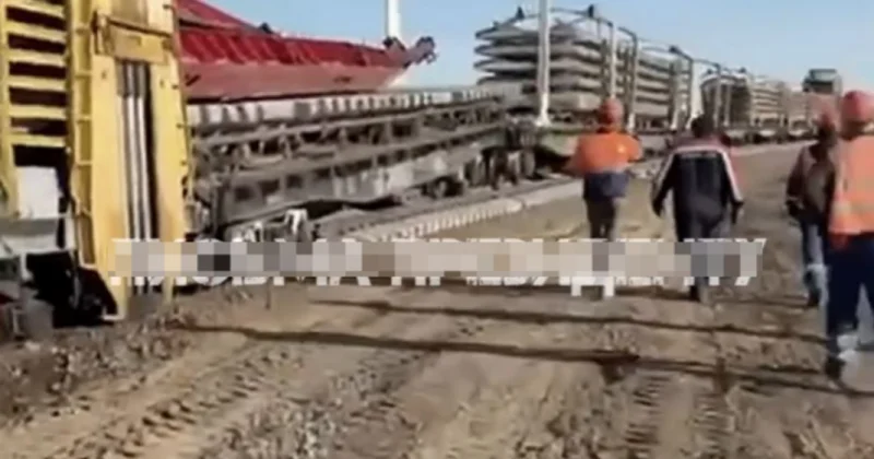 Видео со сходом состава прокомментировали в КТЖ