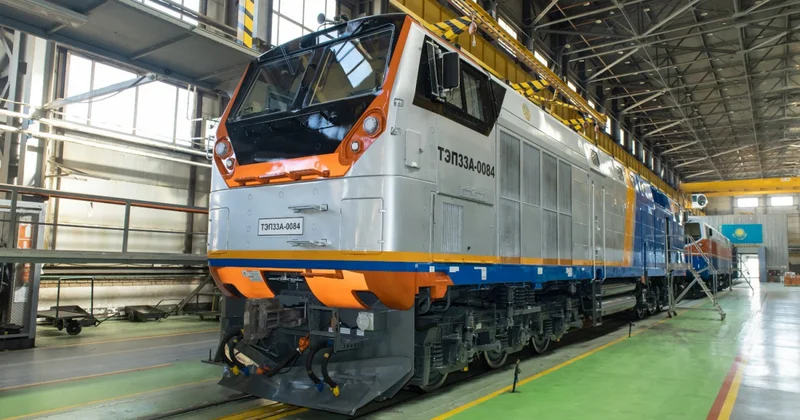 Локомотив құрастыру өндірісінің қарқыны жоғары